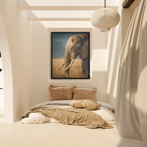 African Elephant Portrait — African Elephant Portrait Bali Bedroom 27