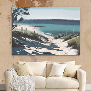 Afternoon Beach - Luxury Wall Art