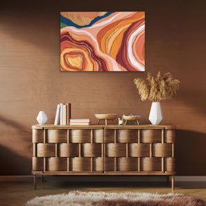 Agate Dreams Flow - Luxury Wall Art