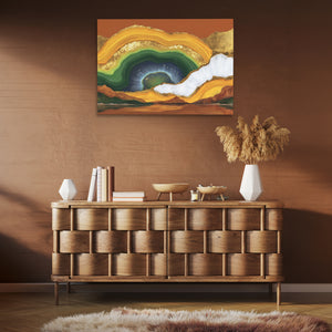 Agates Hidden Chamber - Luxury Wall Art