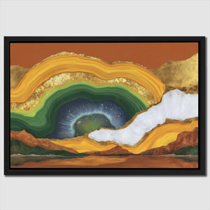 Agates Hidden Chamber - Luxury Wall Art