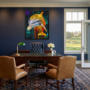 Albino Dolphin Melt — Albino Dolphin Melt Golf House Blue Port 174