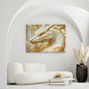 Albino Dragon - Luxury Wall Art