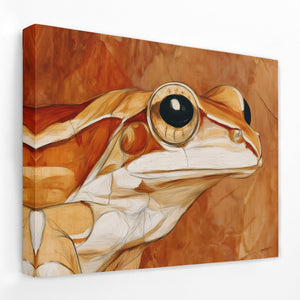 Albino Frog Nouveau - Luxury Wall Art