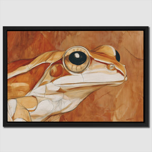 Albino Frog Nouveau - Luxury Wall Art