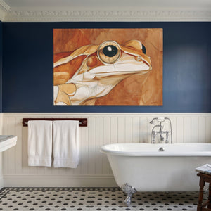 Albino Frog Nouveau - Luxury Wall Art