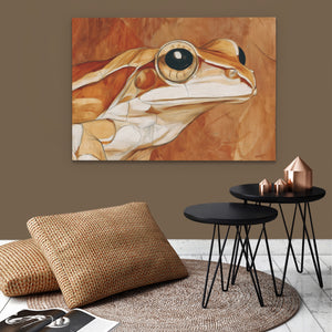 Albino Frog Nouveau — Albino Frog Nouveau brown wallroom 254