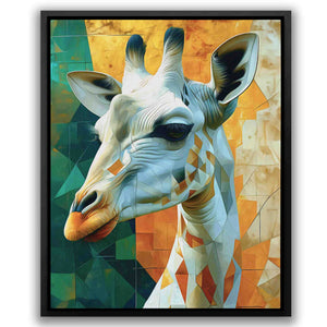 Albino Giraffe - Luxury Wall Art