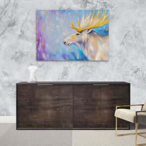 Albino Moose - Luxury Wall Art