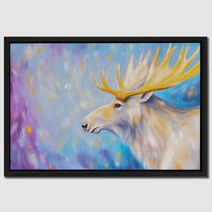 Albino Moose - Luxury Wall Art