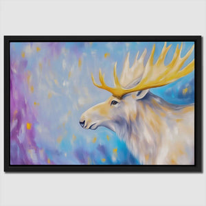 Albino Moose - Luxury Wall Art