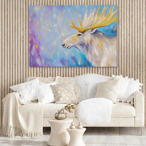 Albino Moose - Luxury Wall Art
