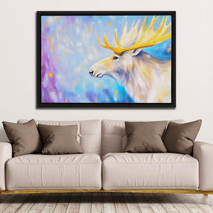 Albino Moose - Luxury Wall Art