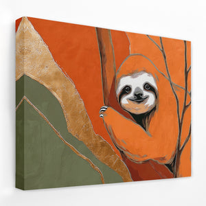 Albino Sloth Amber Wash — Albino Sloth Amber Wash Landscape Side View Mirror Wrap 147