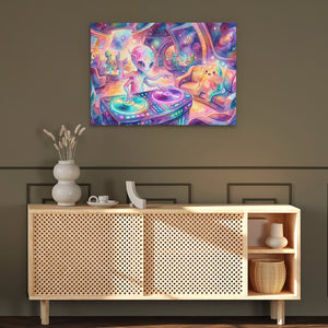 Alien DJ Spaceship — Alien DJ Spaceship Hallway Luxury 73