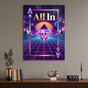 All In Ace of Diamonds โ all in ace of diamonds sq office desk wall 1port flush print