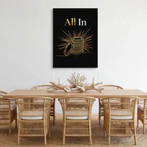 All In Poker Chips โ all in poker chips sq cozy dining room 1port flush print