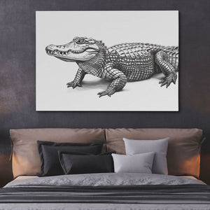 Alligator Shuffle - Luxury Wall Art