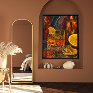 Amber Citrus Luxe - Luxury Wall Art
