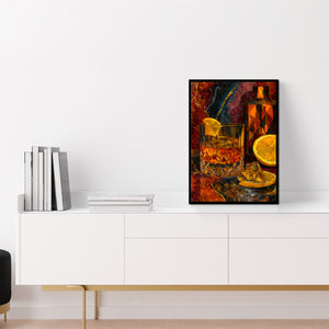 Amber Citrus Luxe - Luxury Wall Art
