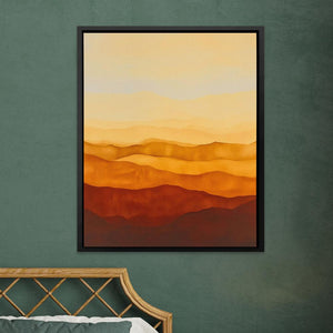 Amber Dunes - Luxury Wall Art
