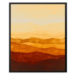 Amber Dunes - Luxury Wall Art