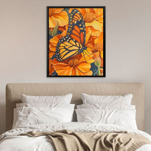 Amber Embrace - Luxury Wall Art