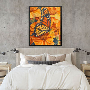 Amber Embrace - Luxury Wall Art