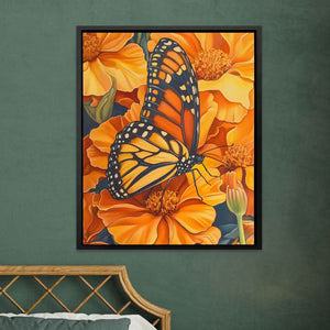 Amber Embrace - Luxury Wall Art