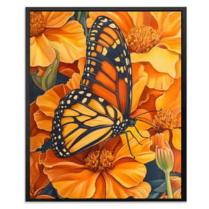 Amber Embrace - Luxury Wall Art