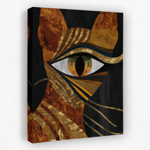 Amber Eye Oracle - Luxury Wall Art