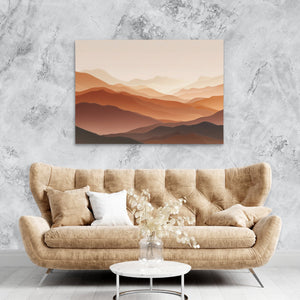 Amber Horizons Dream - Luxury Wall Art