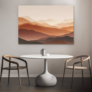 Amber Horizons Dream - Luxury Wall Art