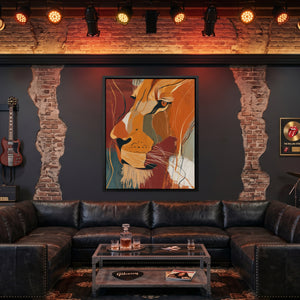 Amber Lion Ascending — Amber Lion Ascending Man Cave Guitar Port 148