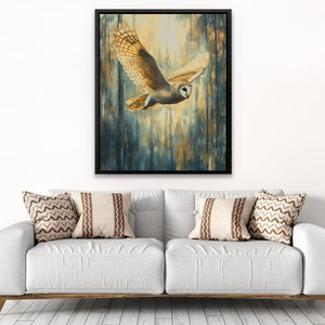 Amber Sky Hunter - Luxury Wall Art
