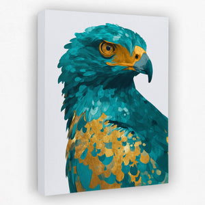 Amber Sovereignty - Luxury Wall Art