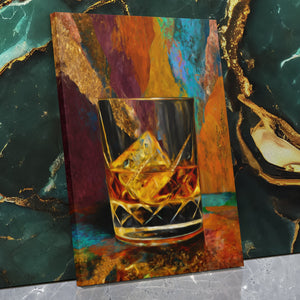 Amber Storm Rising - Luxury Wall Art