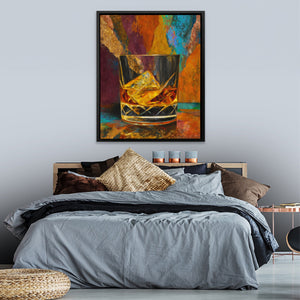 Amber Storm Rising - Luxury Wall Art