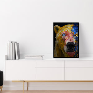 Amber Wildfire - Luxury Wall Art