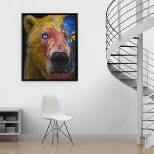 Amber Wildfire - Luxury Wall Art