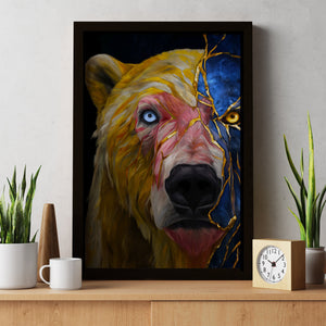 Amber Wildfire - Luxury Wall Art