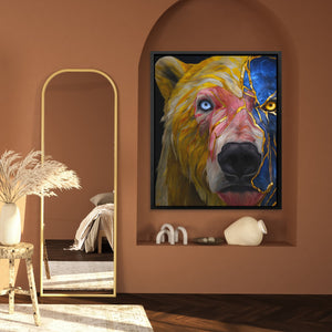 Amber Wildfire - Luxury Wall Art