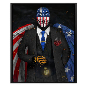American Anonymous - Luxury Wall Art