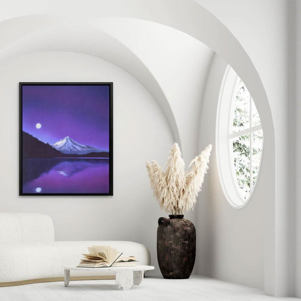 Amethyst Reflection in a room
