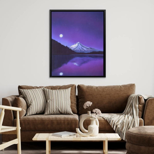 Amethyst Reflection in a room