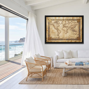 Ancient Globe Illuminated — Ancient Globe Illuminated Malibu Beach Land 166