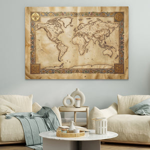 Ancient Globe Illuminated — Ancient Globe Illuminated White couches land 238