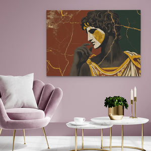 Ancient Thinker Portrait - Luxury Wall Art