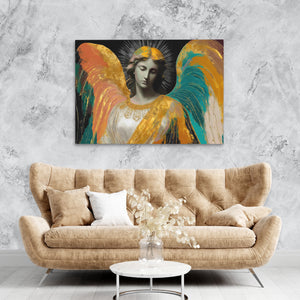Angels Radiant Wings - Luxury Wall Art