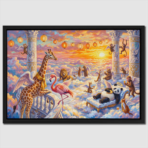Animals Heavenly Sunset — Animals Heavenly Sunset Close Up Landscape 22